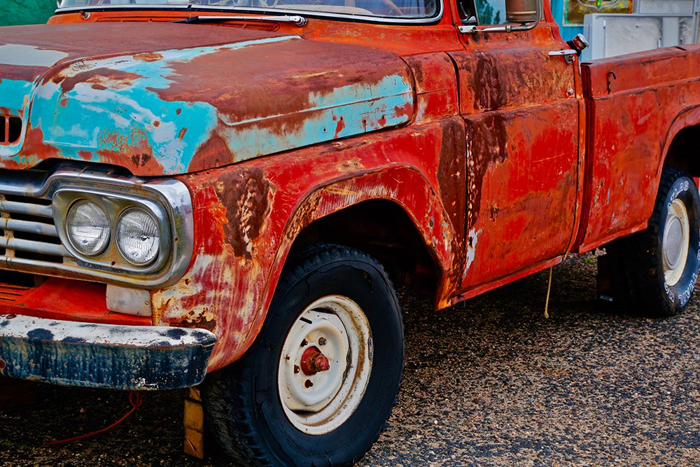 Vintage Colorful Pickup