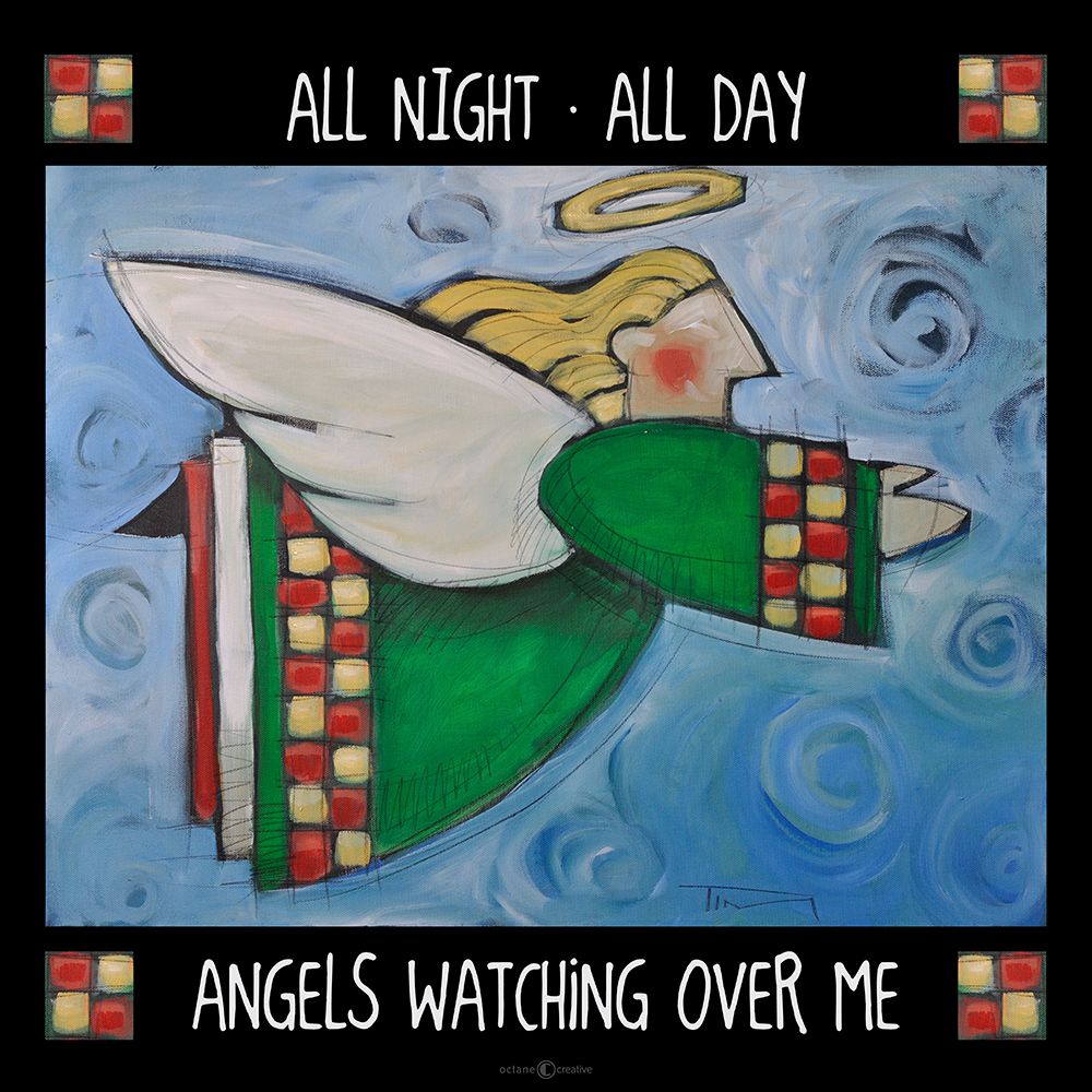 Angels Watching Poster