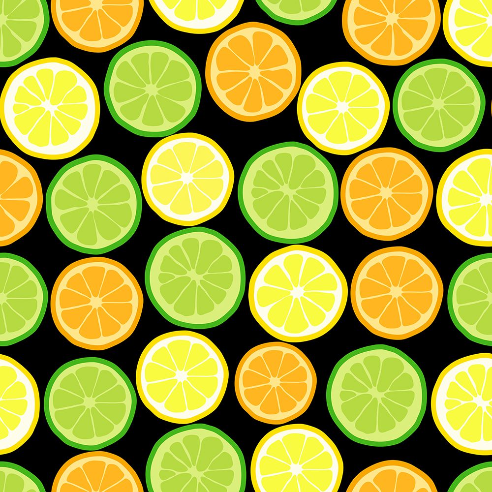 Citrus on Black