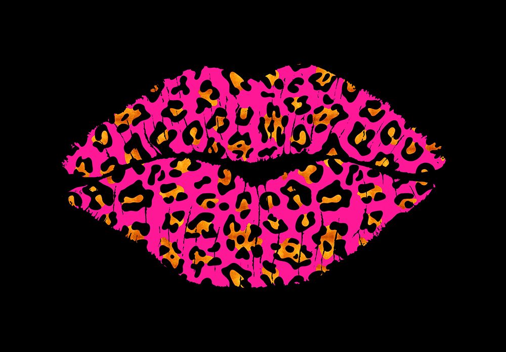 Pink Leopard Lips