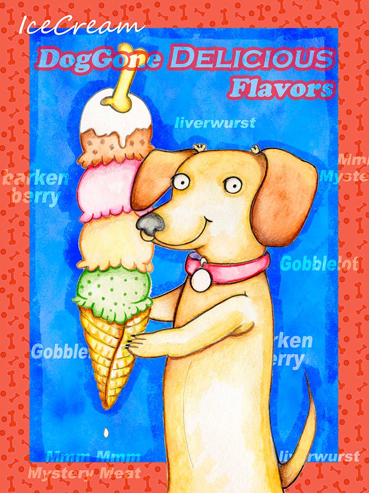 Long Dog Tall Ice Cream