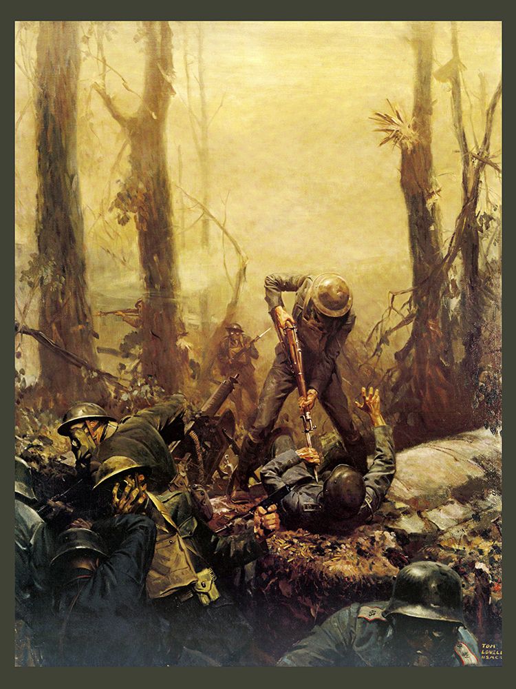 Mural Forest Marines