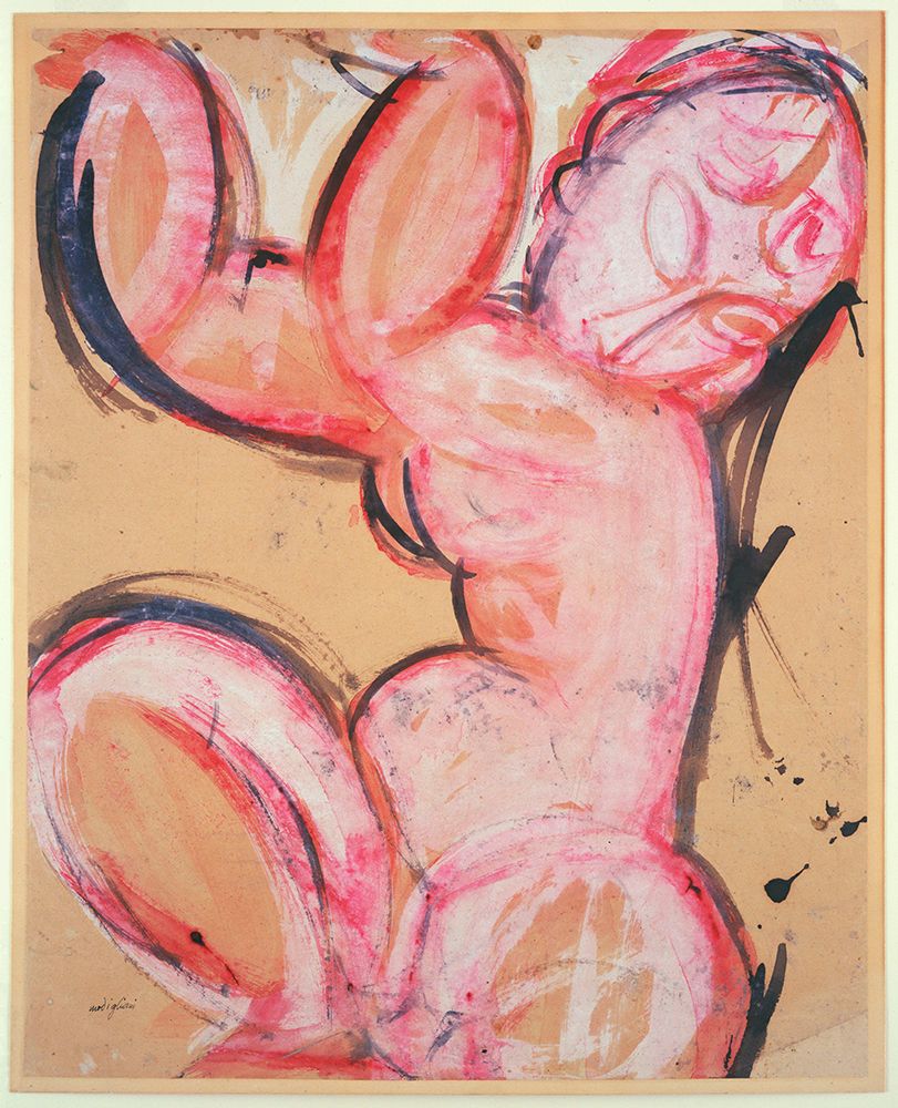 Amedeo Modigliani - Caryatid