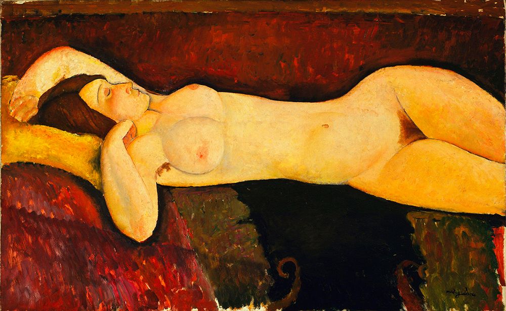 Amedeo Modigliani - Reclining Nude Arch