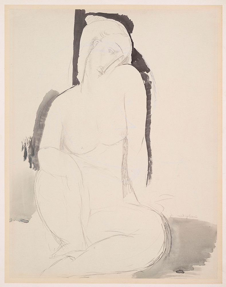Amedeo Modigliani - Seated Nude