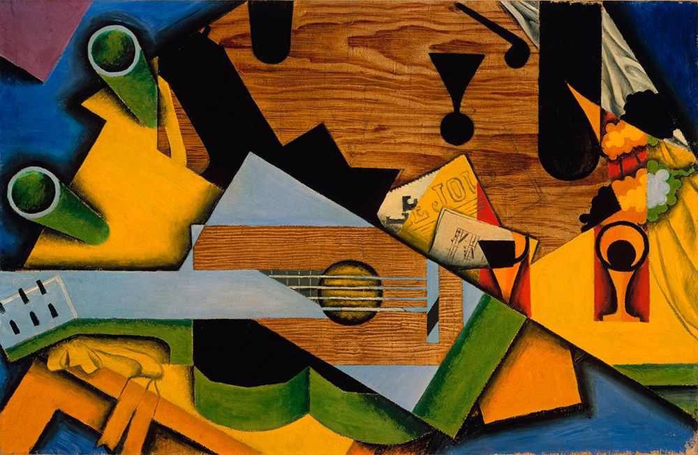 Juan Gris - Still Life With A Guitar