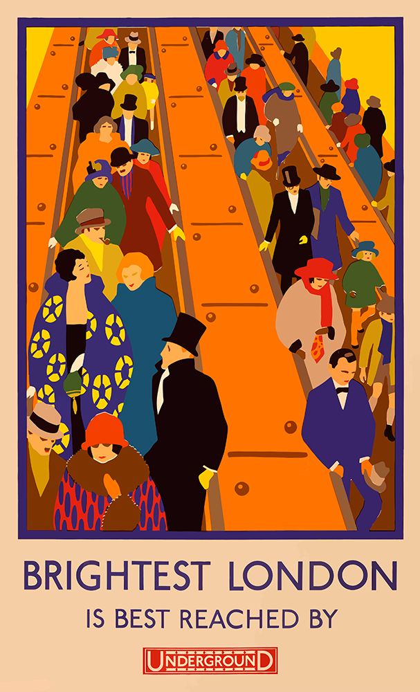 London Underground Brightest London