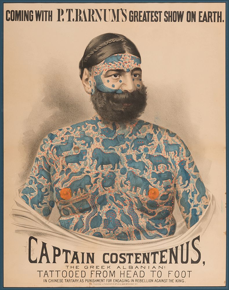 Sideshow Tattoo Man