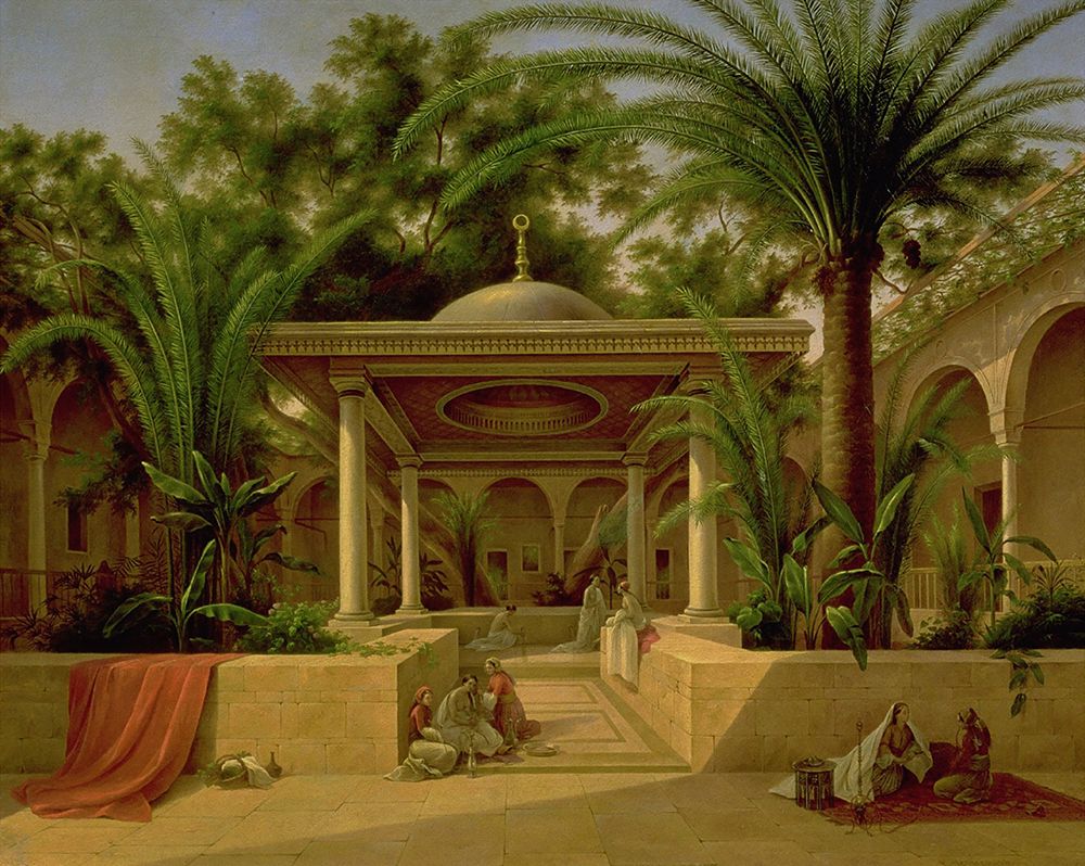 Khabanija_fountain_cairo_1845