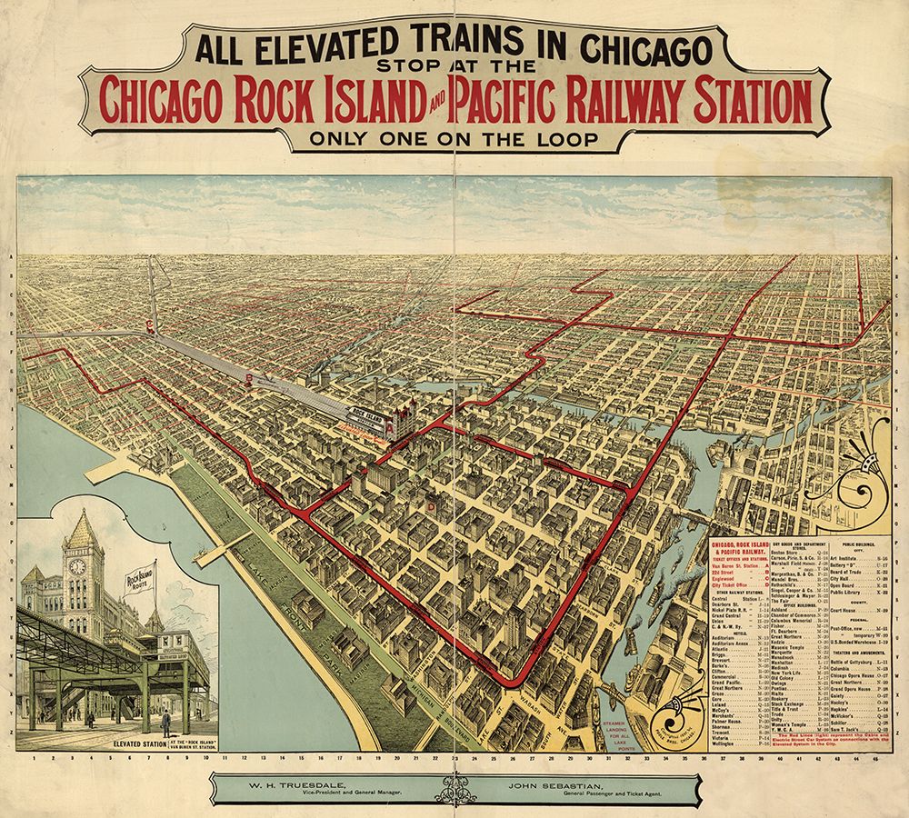 The Chicago El 1897