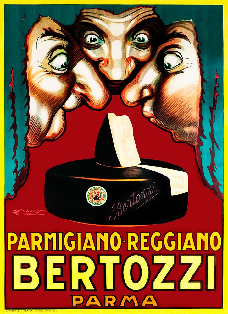 Italian Cheese Ad 1930