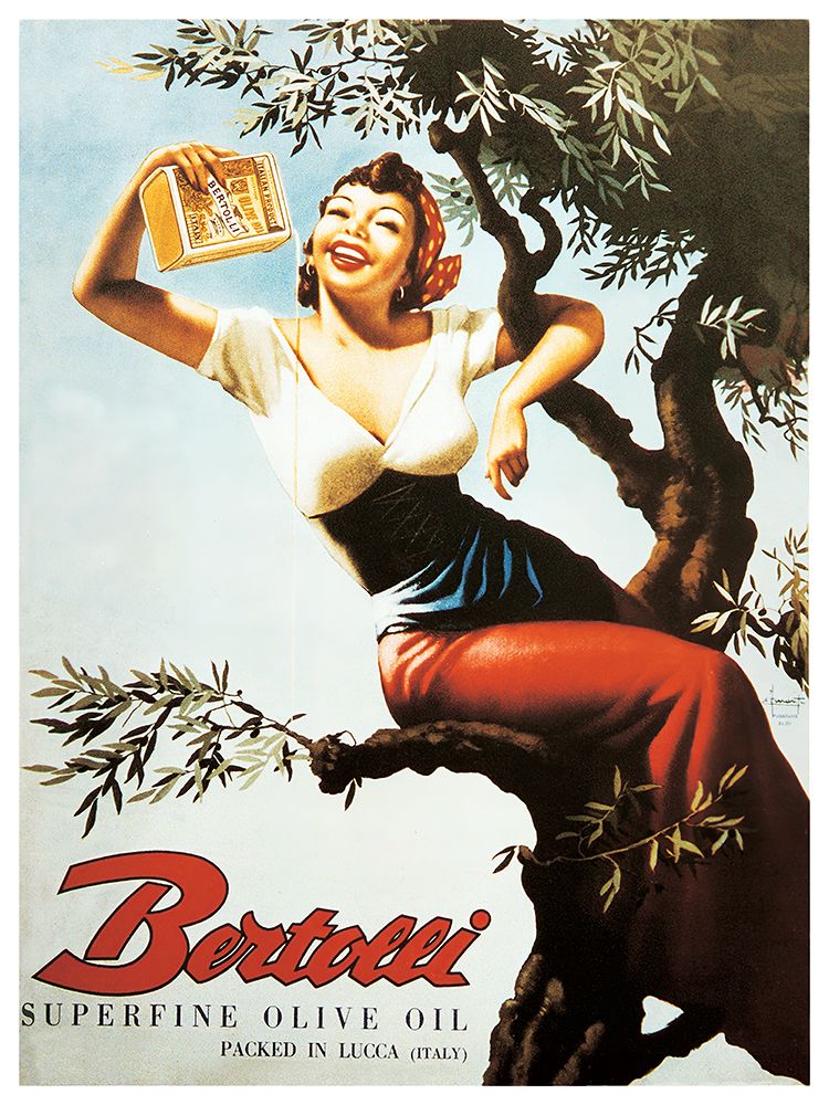 Vintage Italian Olive Oil Ad