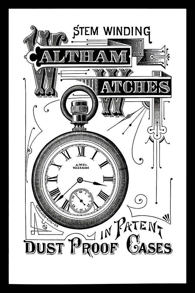 Vintage Watch Ad