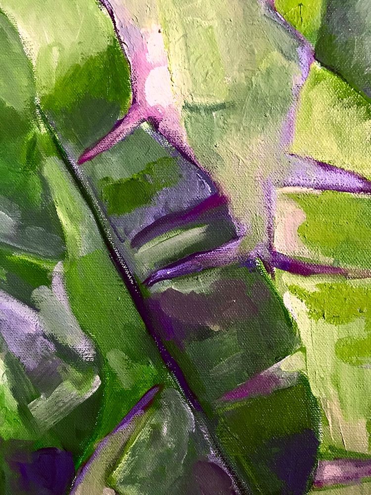 Olive Bananna Leaves 1