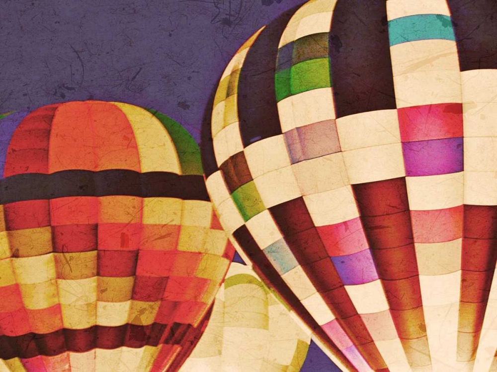 Three Hot Air Balloons