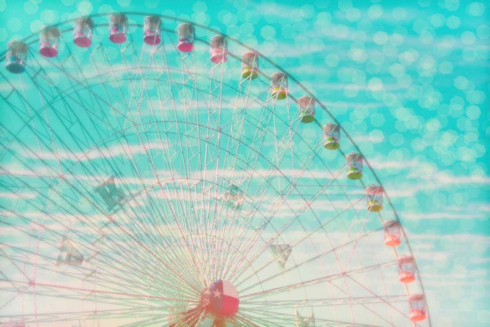 Skyline ferris wheel