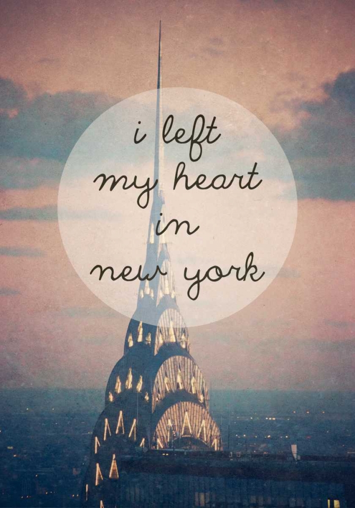 I left my heart in NY