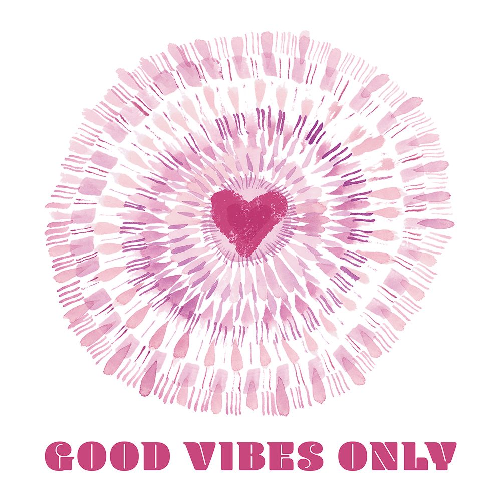 Sun Kissed Serenity Good Vibes Pink