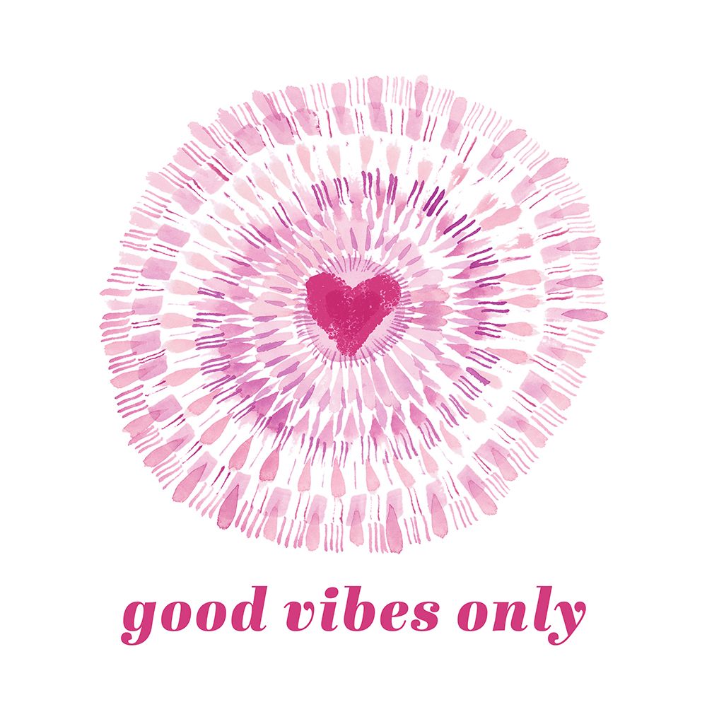 Sun Kissed Serenity Good Vibes Pink