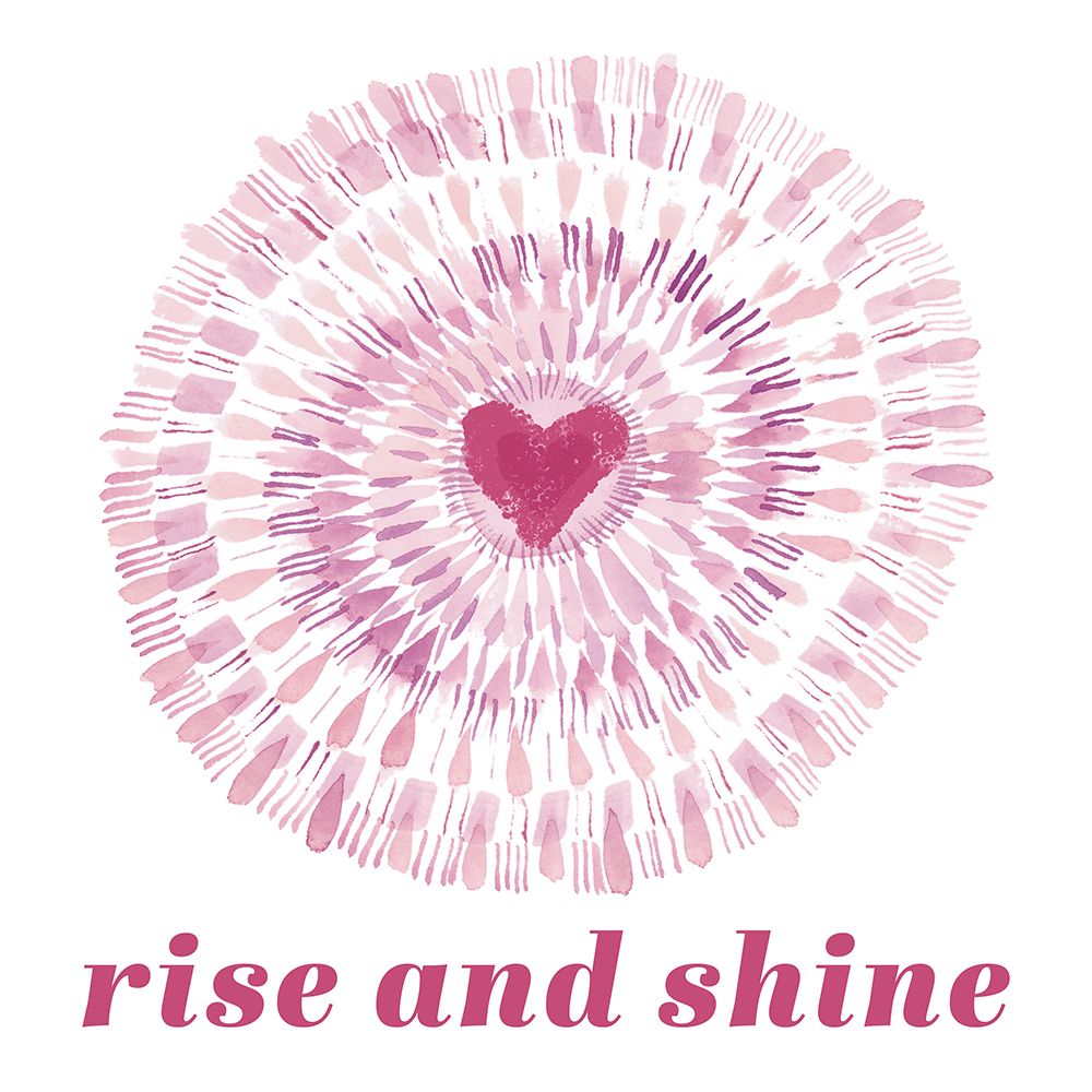 Sun Kissed Serenity Sentiment Pink