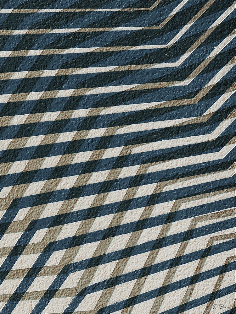 Blue Geometric 2