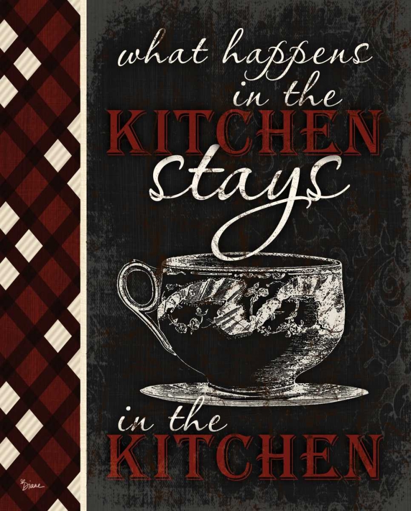 Stays In Kitchen