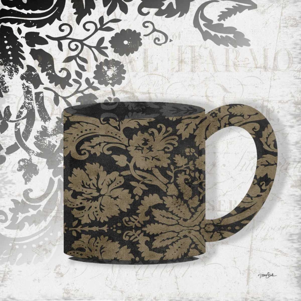 Coffee Damask 2