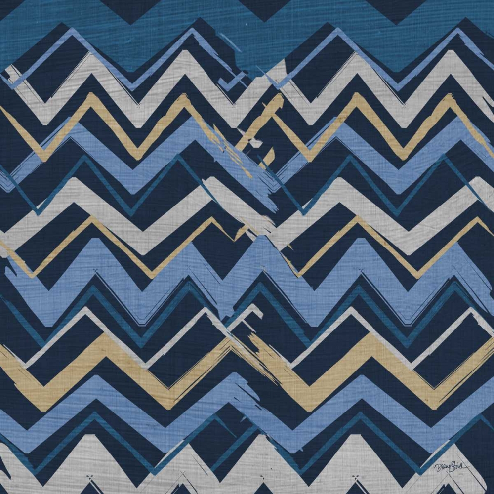 Chevron on Navy