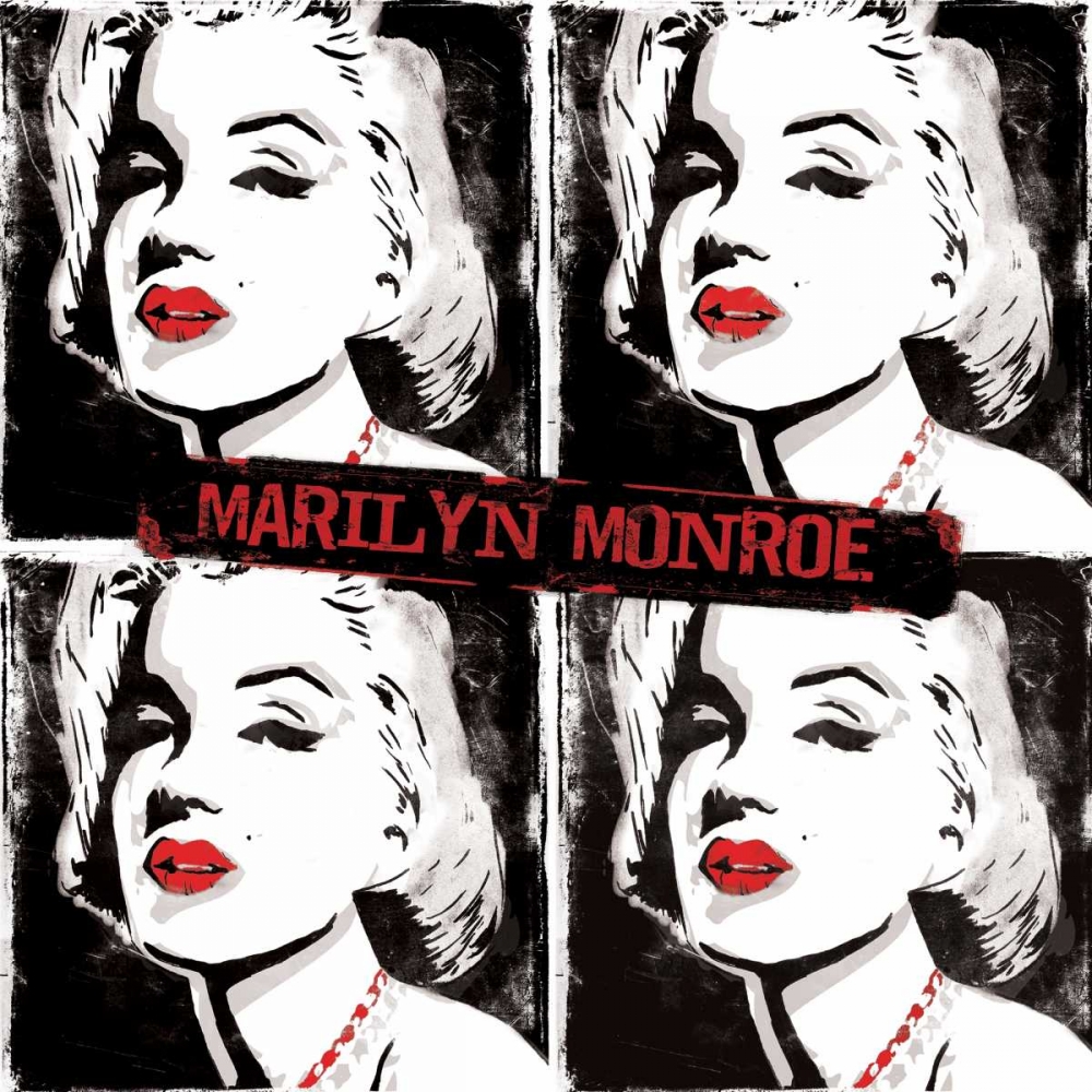 Red Monroe Watercolor