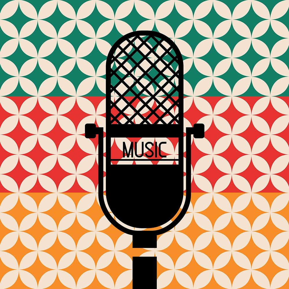 Microphone Music Retro