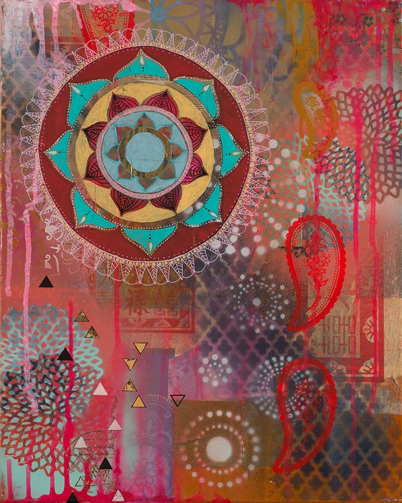 Lotus Flower Paisley 2