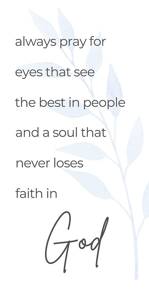 Always Pray