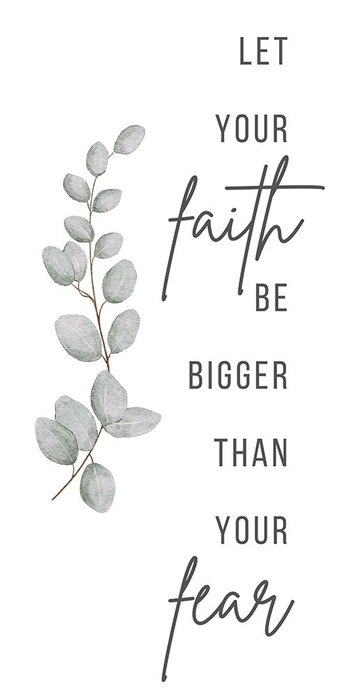 Faith And Fear