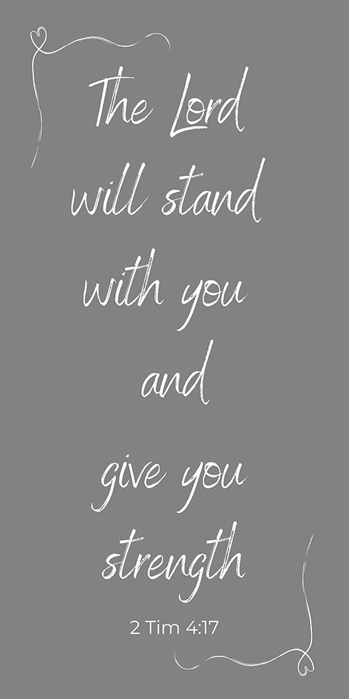 The Lord Will Stand