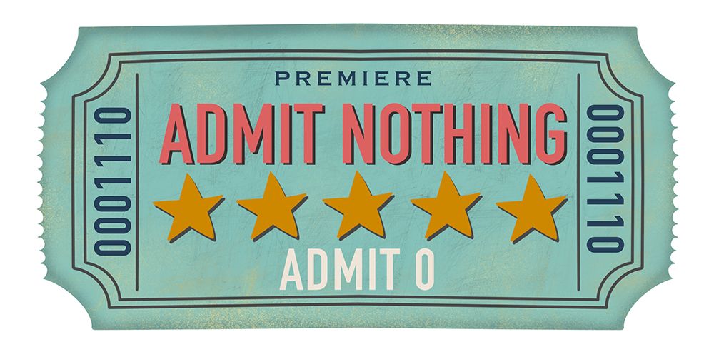 Admit Nothing Green