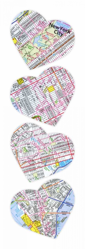 MAP TO YOUR HEART MANHATTAN