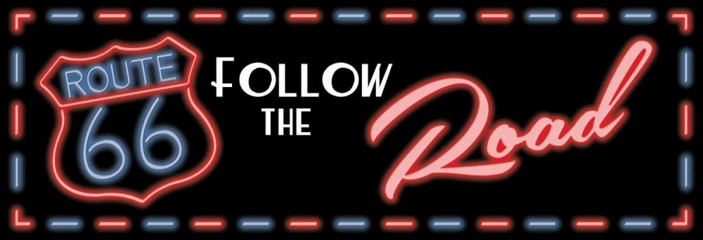Neon Route 66