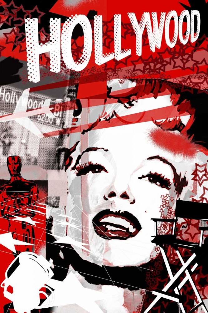 Marilyn Red Hollywood