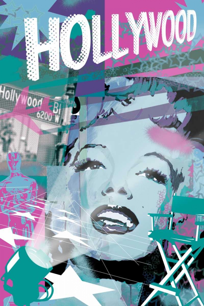 Marilyn Blue Hollywood