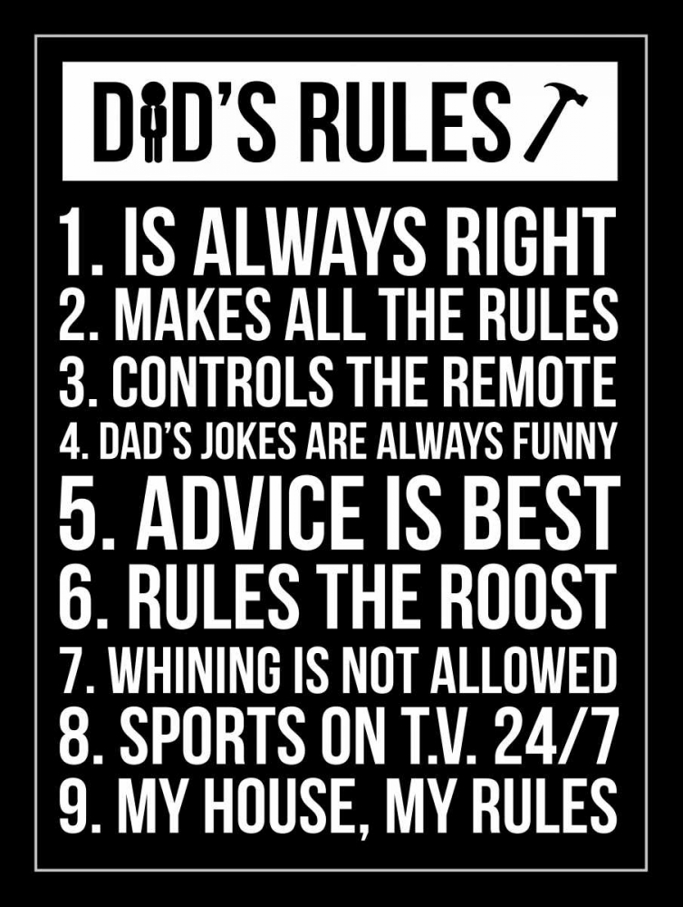 Dads Rules Invert