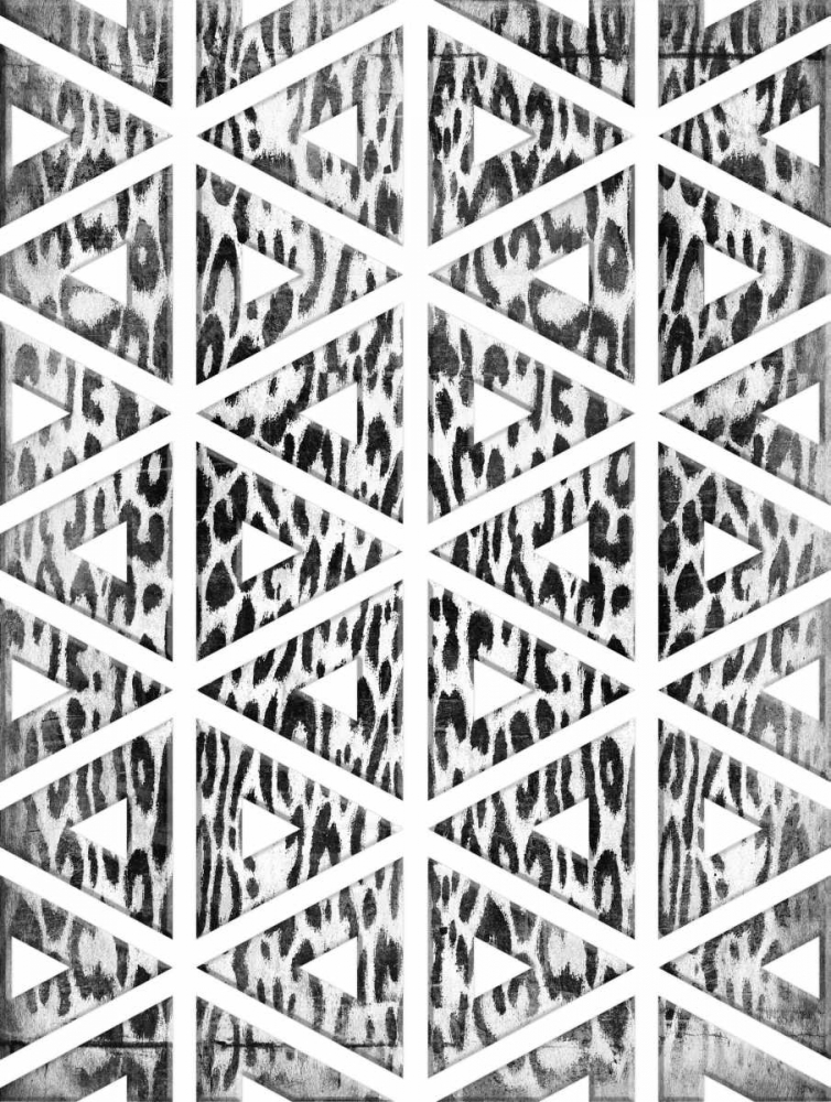 Triangular animals BW
