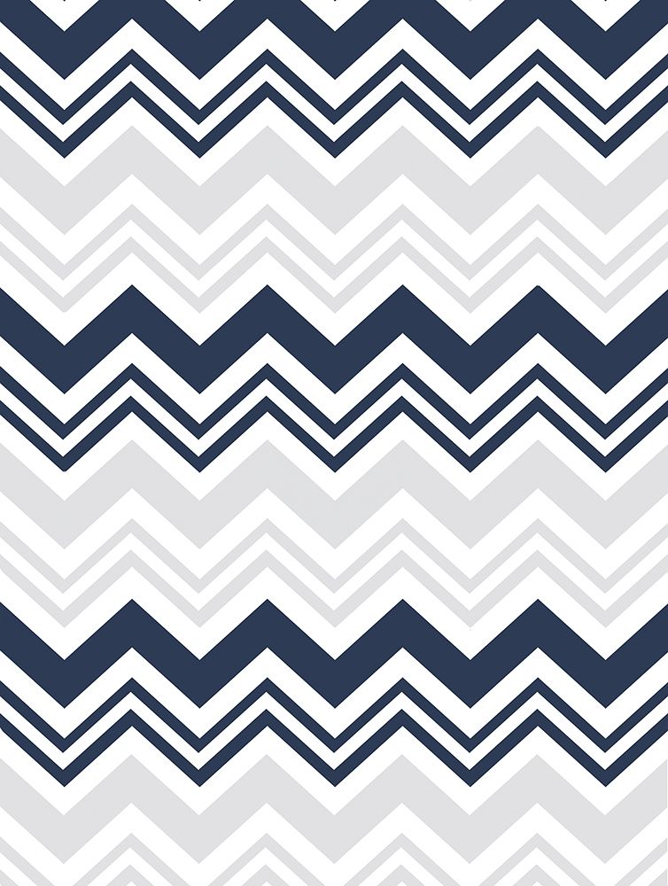 Blue Grey chevron