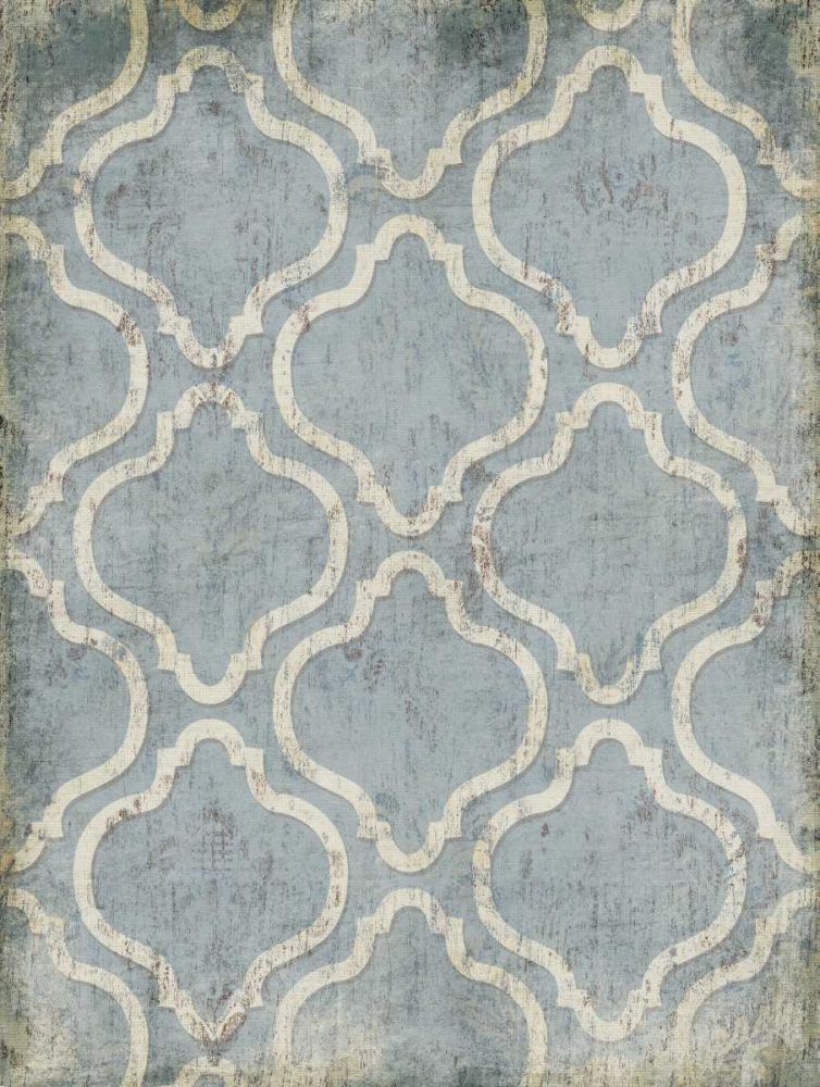 Antique Reverse Blue Wall