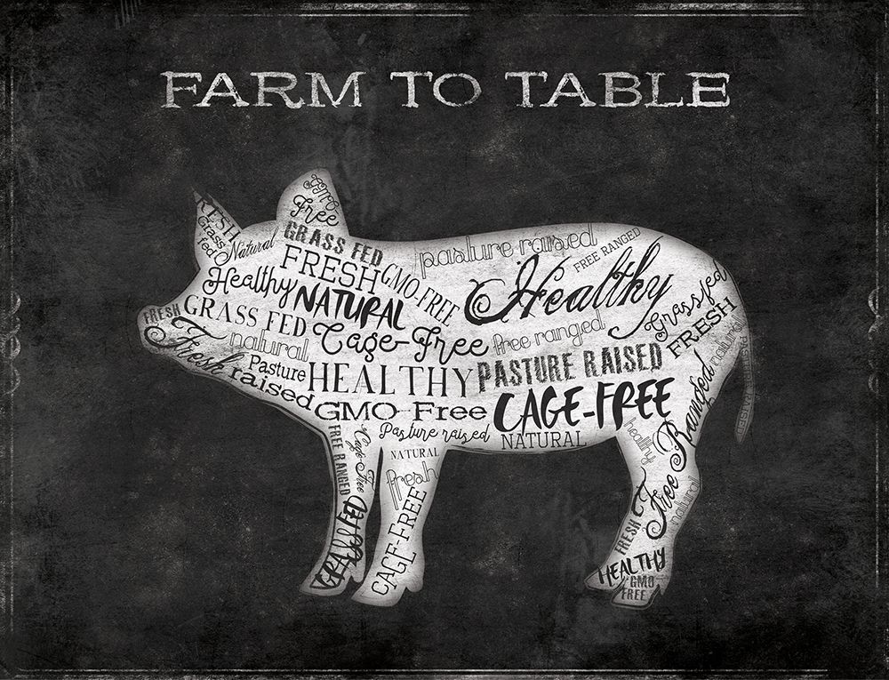 Farm To Table Pig
