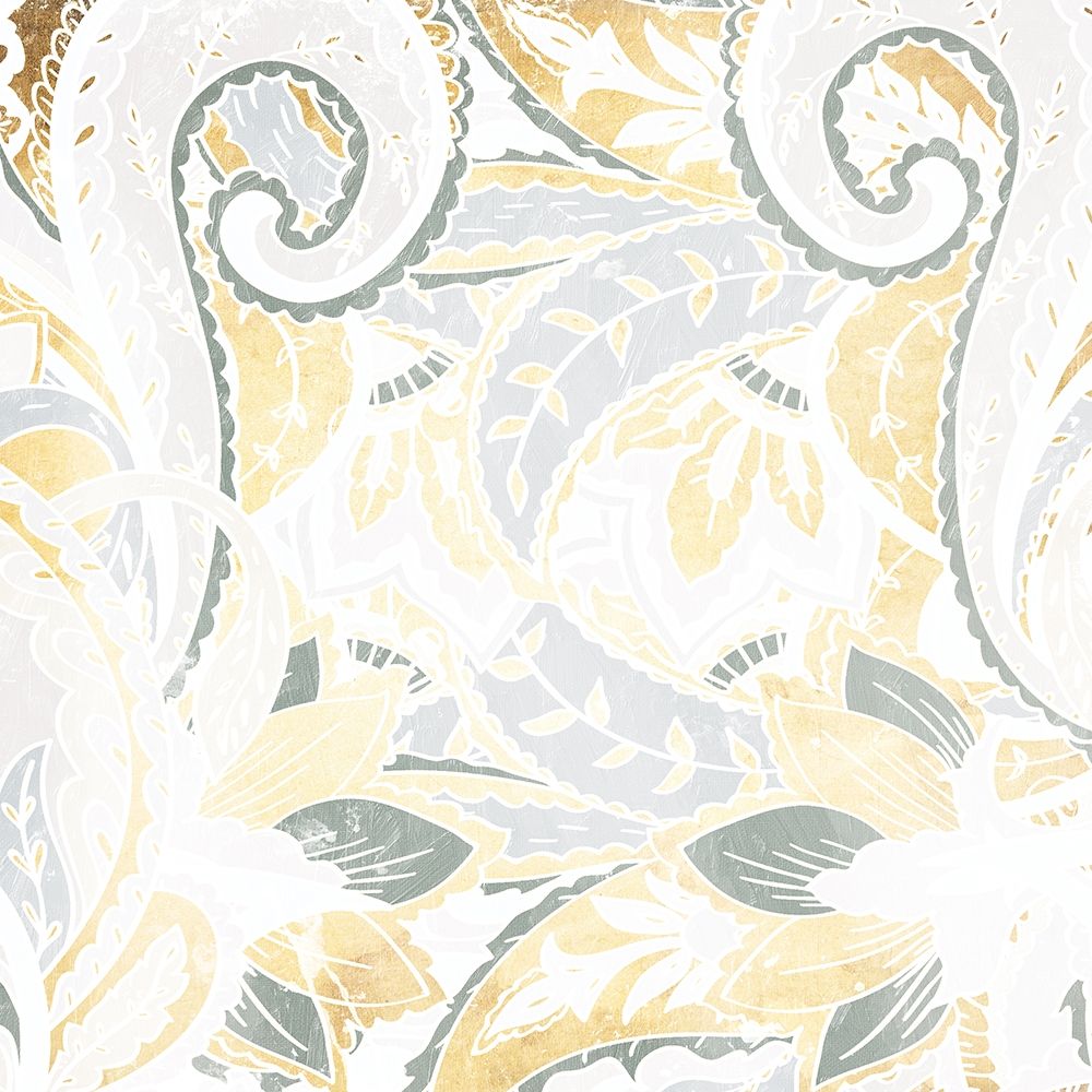 Gold Silver Flourish