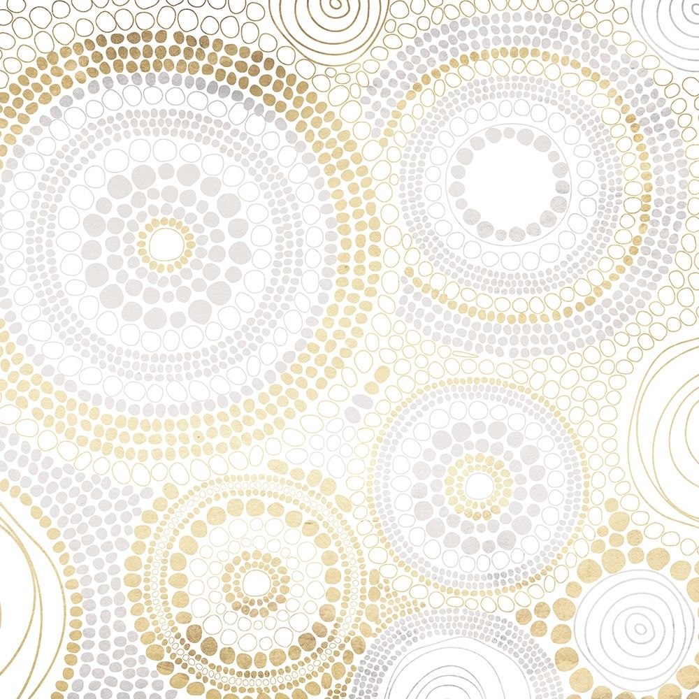 Gold Silver Dots