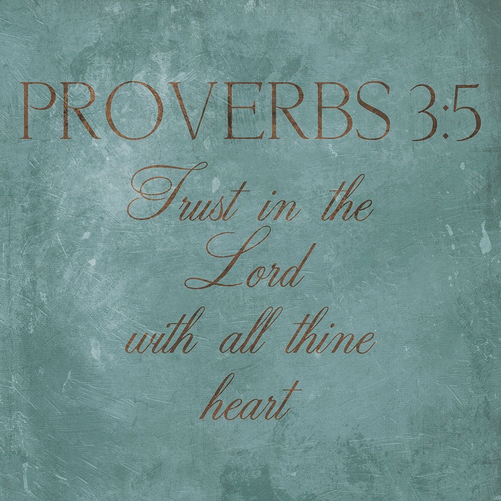 Trust In The Lord