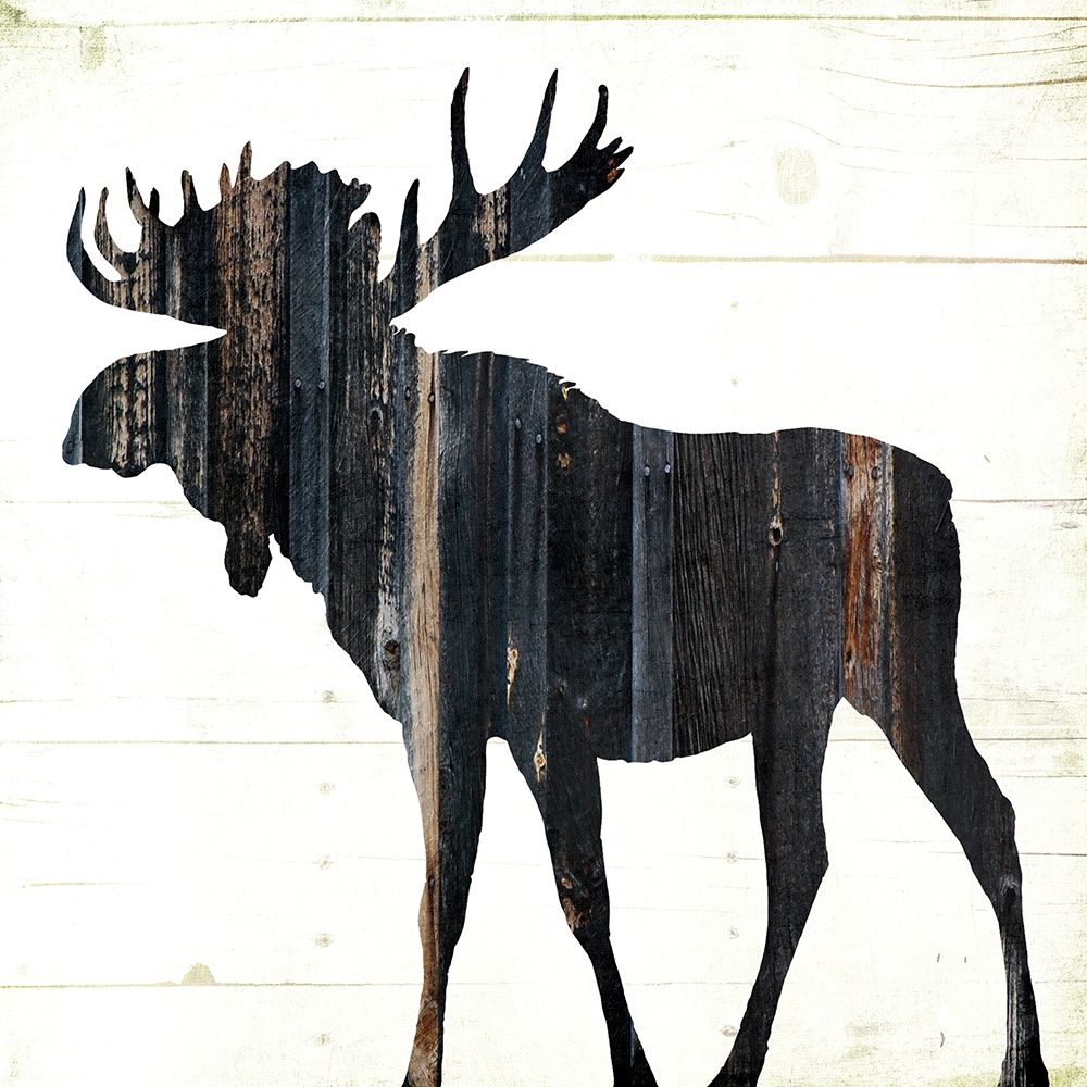 Wood On Wood Moose