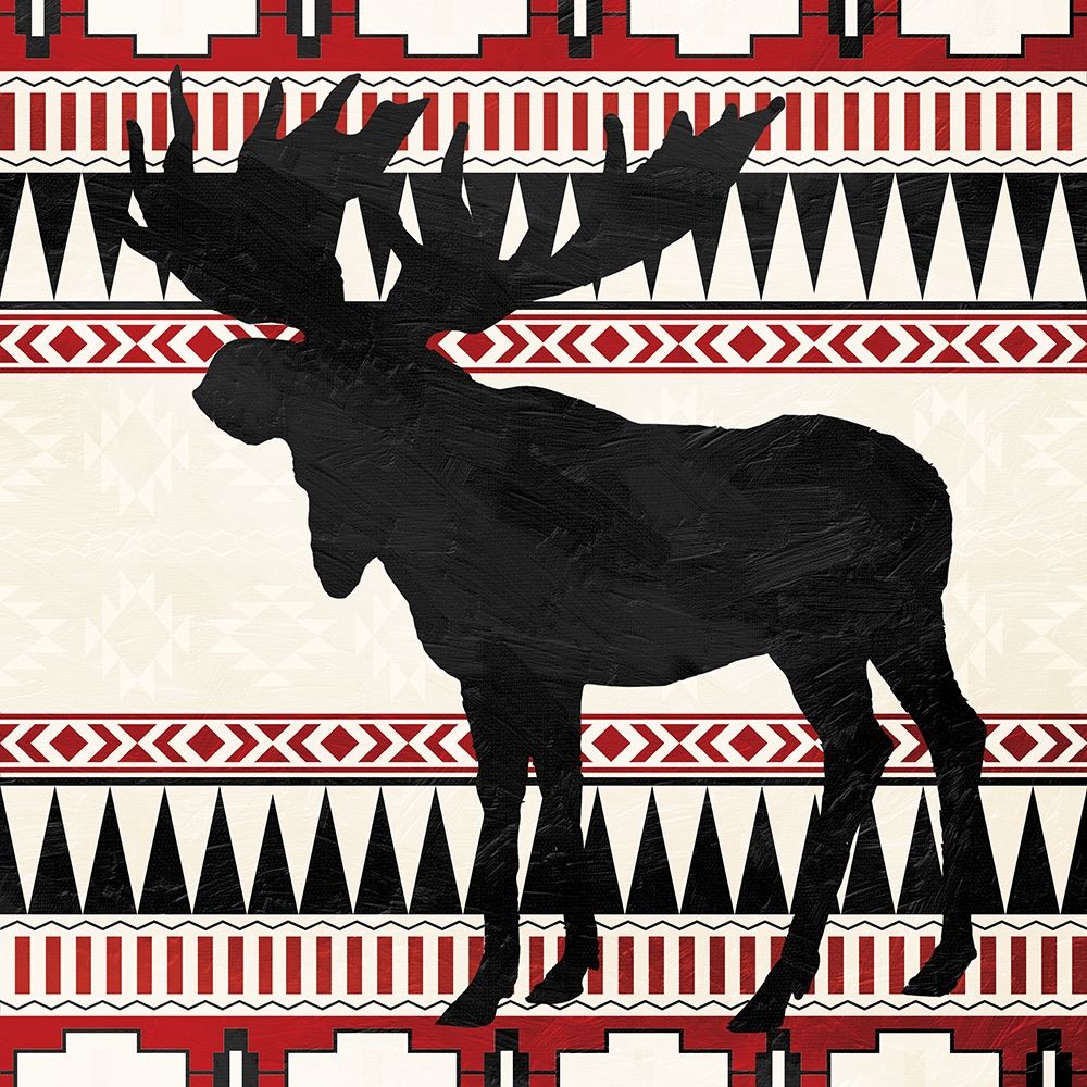 Aztec Moose Red