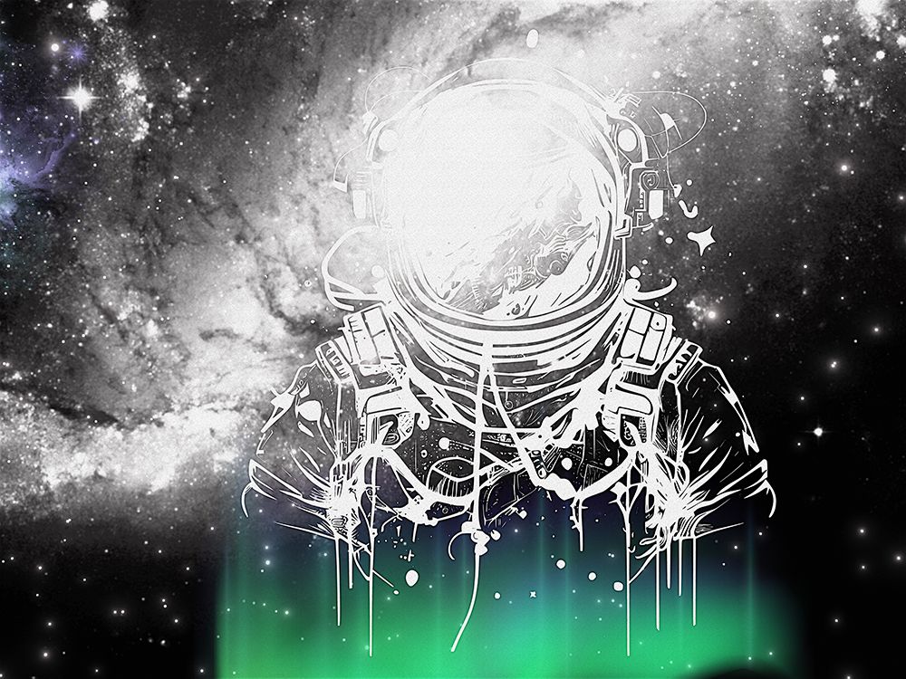 Spaceman Lineart
